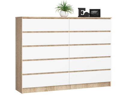 komoda kuba 160 cm 10 z suviek sonoma bicd1fba6f