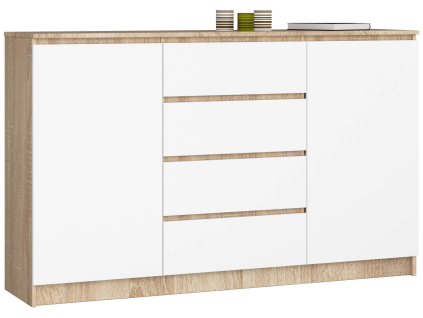 komoda kuba 160 cm 2 dvere 4 z suvky son8aec5927