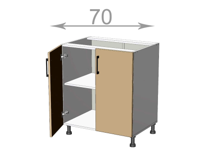 skrinka 70 imperial l7082 biela ed mat ed9c9d05