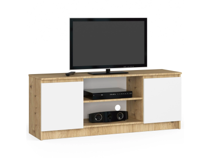 rtv stol k 140 cm na tv dub artisan a bi0f99c9b1