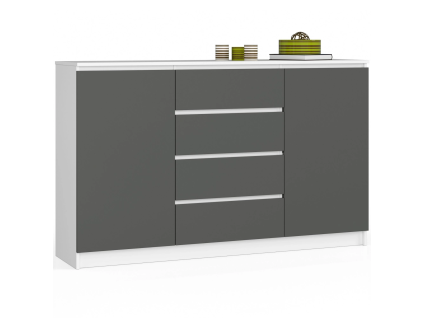 komoda kuba 140 2 skrinky a 4 z suvky bi3ba33045