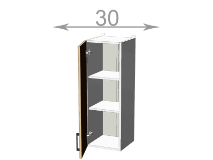 craft vysok skrinka 30 w3092 grafit biel966d27d2