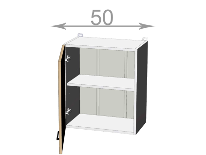 vysok skrinka nad digestor 50 imperial we762ca70