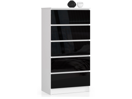 komoda kuba 60 cm 5 z suviek akryl ierna2a88d9a9