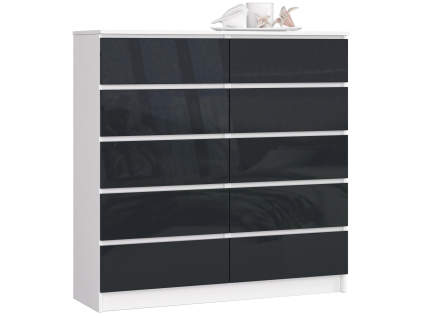 komoda kuba 120 cm 10 z suviek biela gra4ad15f1f