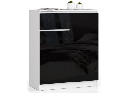 komoda k 80 cm 2 dvere 1 z suvka biela ifa59c573
