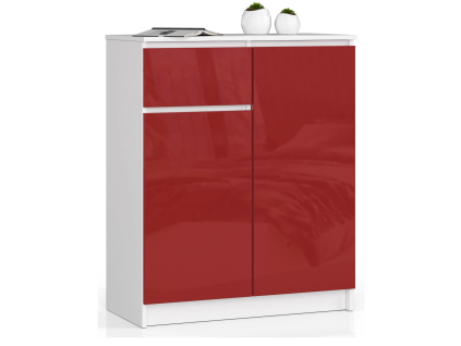 komoda k 80 cm 2 dvere 1 z suvka biela e7bd8fd1e