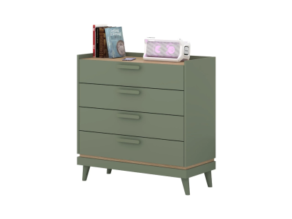 scandi komoda 4s tlmen zelen dub komoda 3352032c