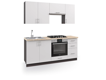 fiore kuchynsk linka 180 biela mat wenge96f7dac2
