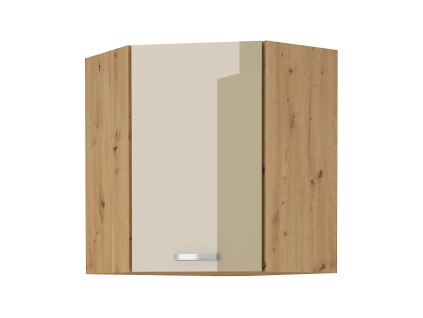 ARTISAN kuchynská skrinka 58x58 GN-90 1F, capucino/dub artisan