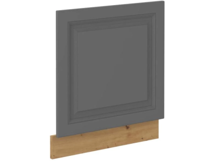 STILO ZM 570X596 dvierka na umývačku riadu, stredne šedá/dub Art