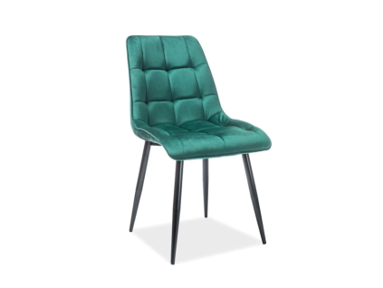 CHIC VELVET čalúnená stolička, BLUVEL 78