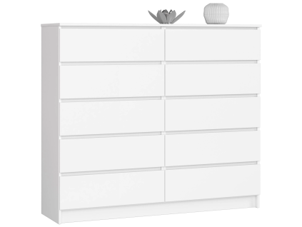 komoda kuba 140 cm 10 z suviek biela 8e35e7bb