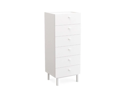 home vysok upl kov komoda 6s biela komodfcc4e793