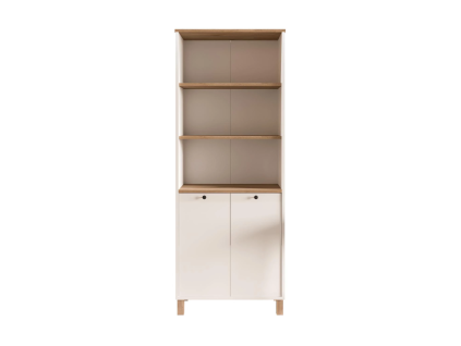 nord reg l s dvierkami biela reg l kni n15cfc6c2