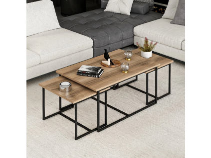 levada 3 odkladacie stol ky orech de8e1525