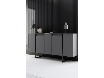 luxe komoda na no i k ch antracit ierna de32057a