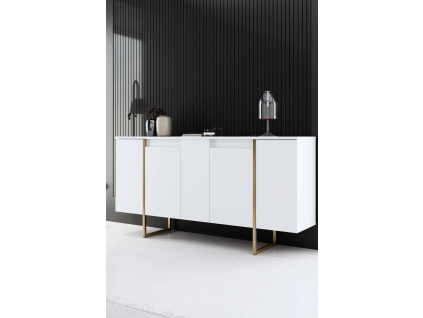 luxe komoda na no i k ch biela zlat a8e8e003