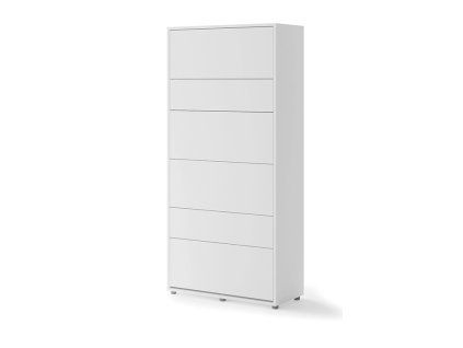 BED CONCEPT BC 03, sklapacia postel vertikalna 90, biela 1