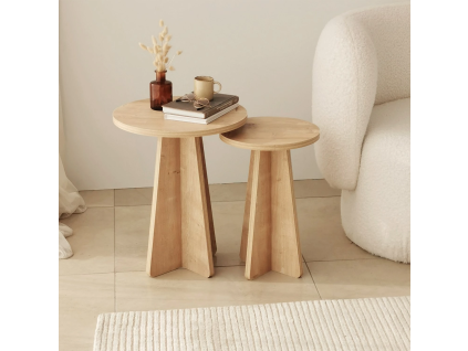 mushroom sapphire oak 2x odkladac stol kae948949
