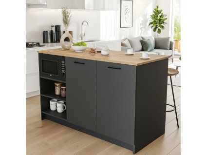 24925 6 peres island kitchen cabinet anthracite sepet 150cm 68ee451320ce8