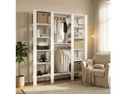 24952 tulca open wardrobe white 699d3cf320931
