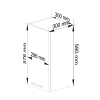 kuchynsk skrinka z vesn oliwia 30cm biela6a9b985