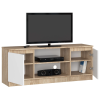 rtv stol k 140 cm 2d 1p sonoma biel 27dd30db