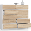 komoda kuba 120 cm 10 z suviek biela son29b7d280