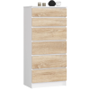 komoda kuba 60 cm 6 z suviek biela sonom5f2127d8