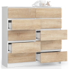 komoda kuba 120 cm 10 z suviek biela sonbe9a6702