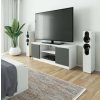 rtv stol k 140 cm na tv bielo grafitovo 6d82cf80