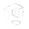 rohov p sac st l b16 124 cm prav 3 z suve3082f13
