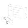 komoda kuba 140 2 skrinky a 4 z suvky re6130cd5c