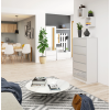 komoda kuba 60 cm 5 z suviek akryl metale8b64d03