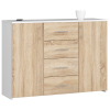 komoda torvi k 110 cm biela dub sonoma 13c0c2f3