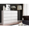 komoda kuba 140 cm 8 z suviek biela 7154a7e8