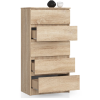 komoda kuba 60 cm 5 z suviek dub sonoma 375c2fda