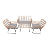 vermont z hradn set 4 1 ierna ratan siv 0924f661