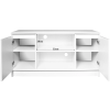 rtv stol k 120 cm 2d 1p biela akryl vys e000f390