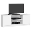 rtv stol k 140 cm 2d 1p biela 91a7ca97