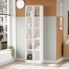 libre 1 vysoky regal biela 1