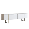 luxe tv stol k na no i k ch biela zlat b21295be