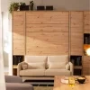 BED CONCEPT BC 01, sklapacia postel vertikalna 140, dub artisan 4