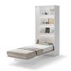 BED CONCEPT BC 03, sklapacia postel vertikalna 90, biela 2