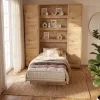 BED CONCEPT BC 03, sklapacia postel vertikalna 90, dub artisan 4