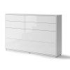 BED CONCEPT BC 05, sklapacia postel horizontalna 120, biela leskla 1