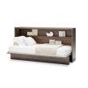 BED CONCEPT BC 06, sklapacia postel horizontalna 90, dub dunin 2
