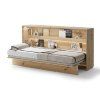 BED CONCEPT BC 06, sklapacia postel horizontalna 90, dub artisan 2