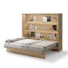 BED CONCEPT BC 14, sklapacia postel horizontalna 160, dub artisan 2